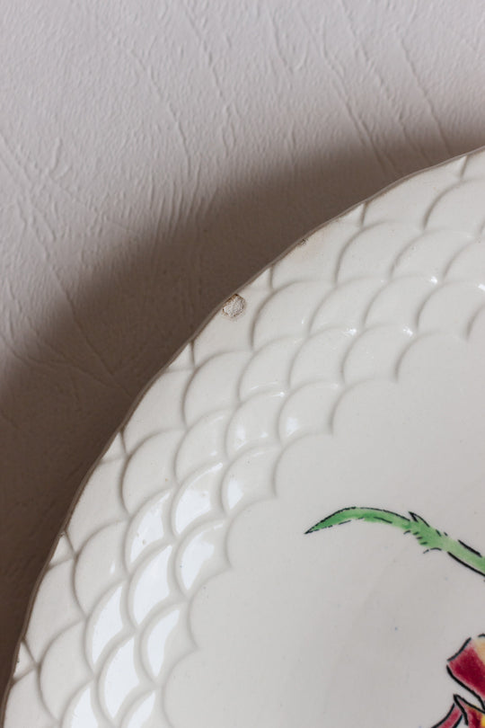 french gien "grands crustacés" plates