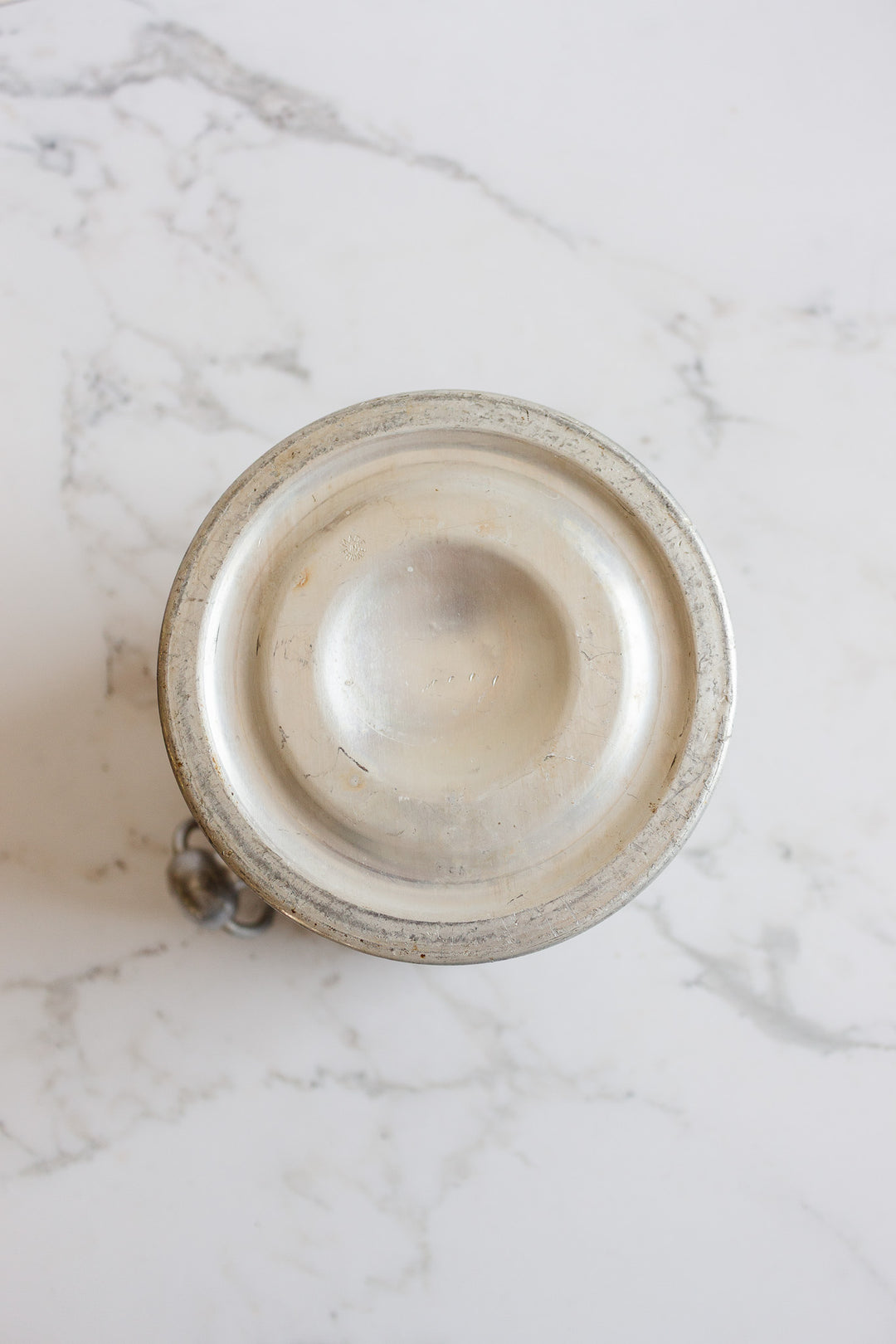 vintage french aluminum champagne bucket