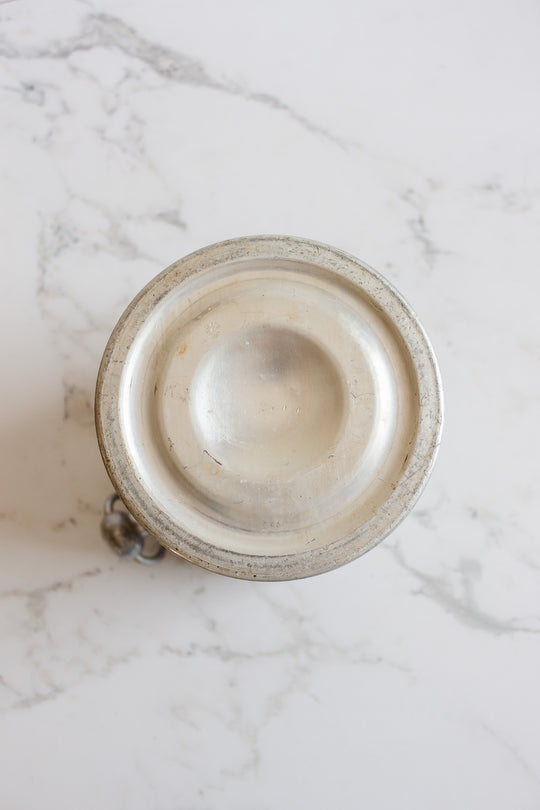vintage french aluminum champagne bucket