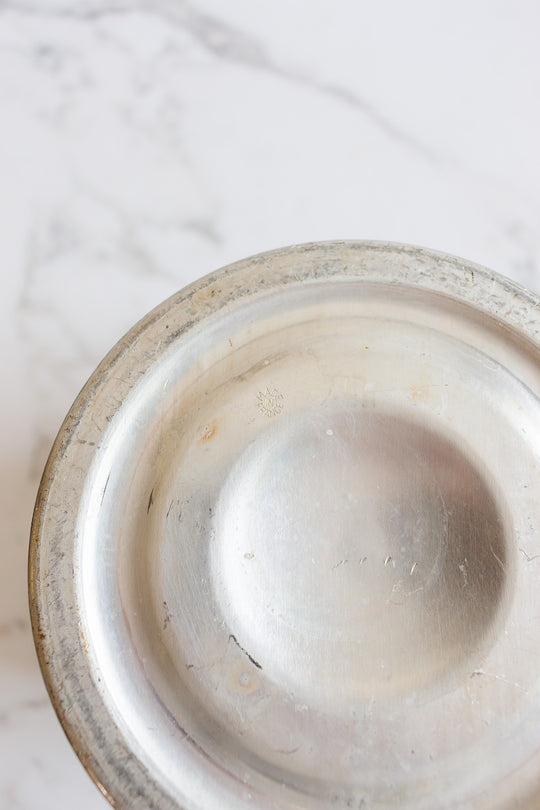 vintage french aluminum champagne bucket