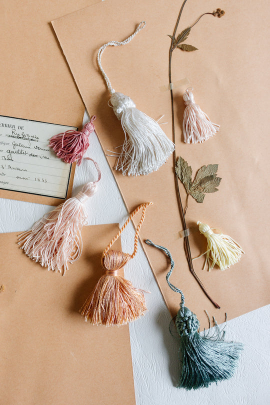 french new stock passmenterie handmade tassels