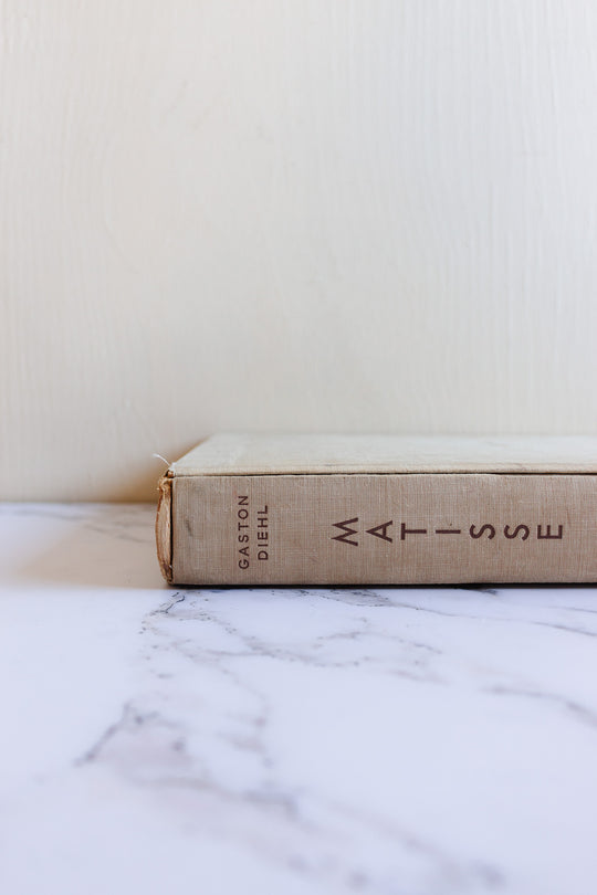 vintage French art book, “H. Matisse”