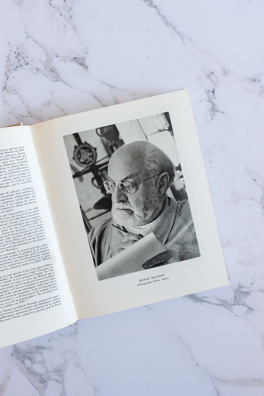 vintage French art book, “H. Matisse”