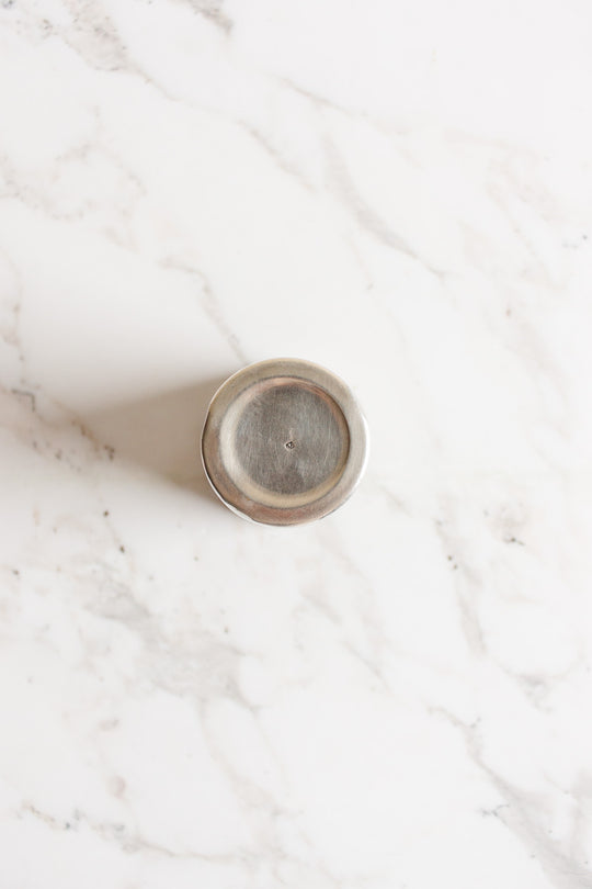 antique french silver plate monogrammed "DR" gift set