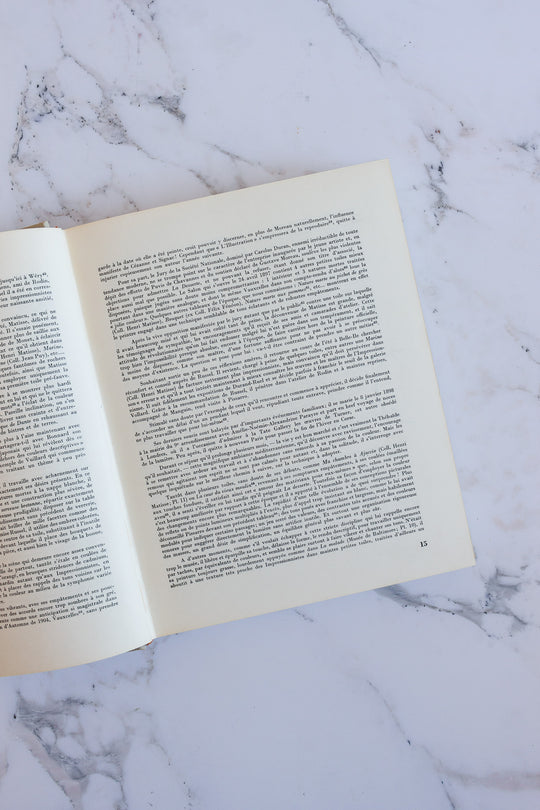 vintage French art book, “H. Matisse”