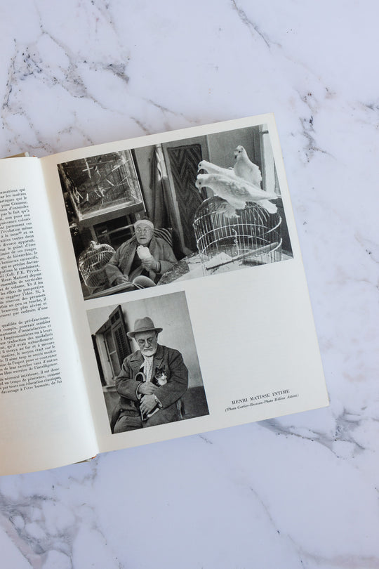 vintage French art book, “H. Matisse”