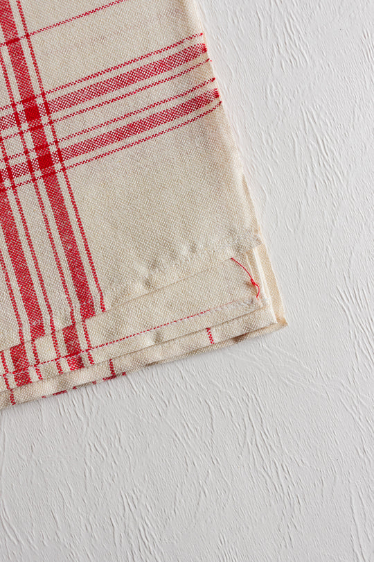 oversized vintage French kitchen towel