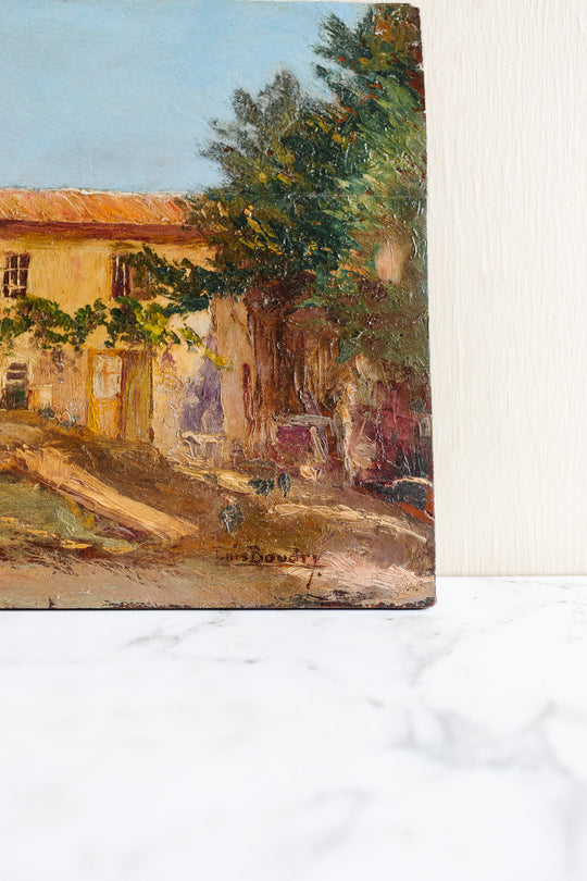 au milieu des arbres