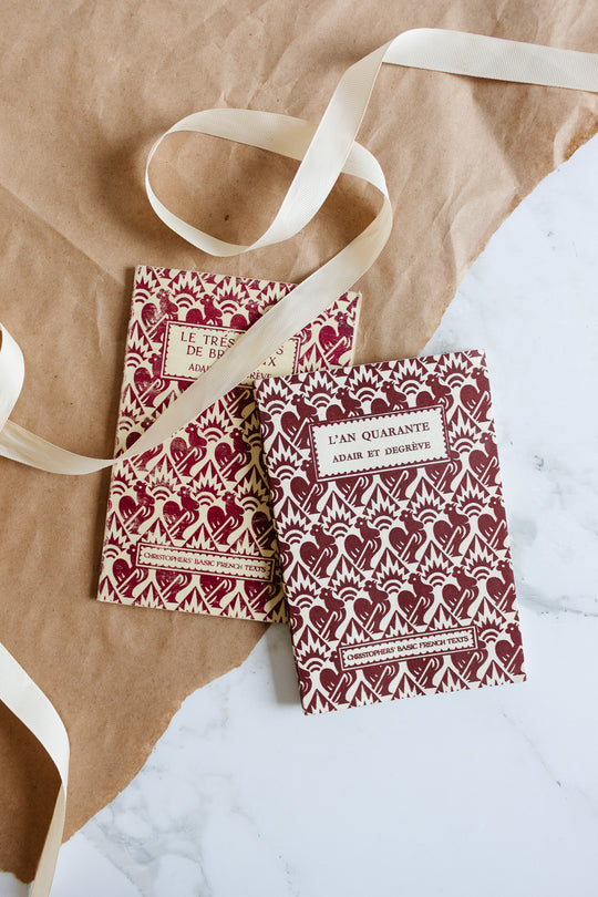 pair of Christopher's basic french texts