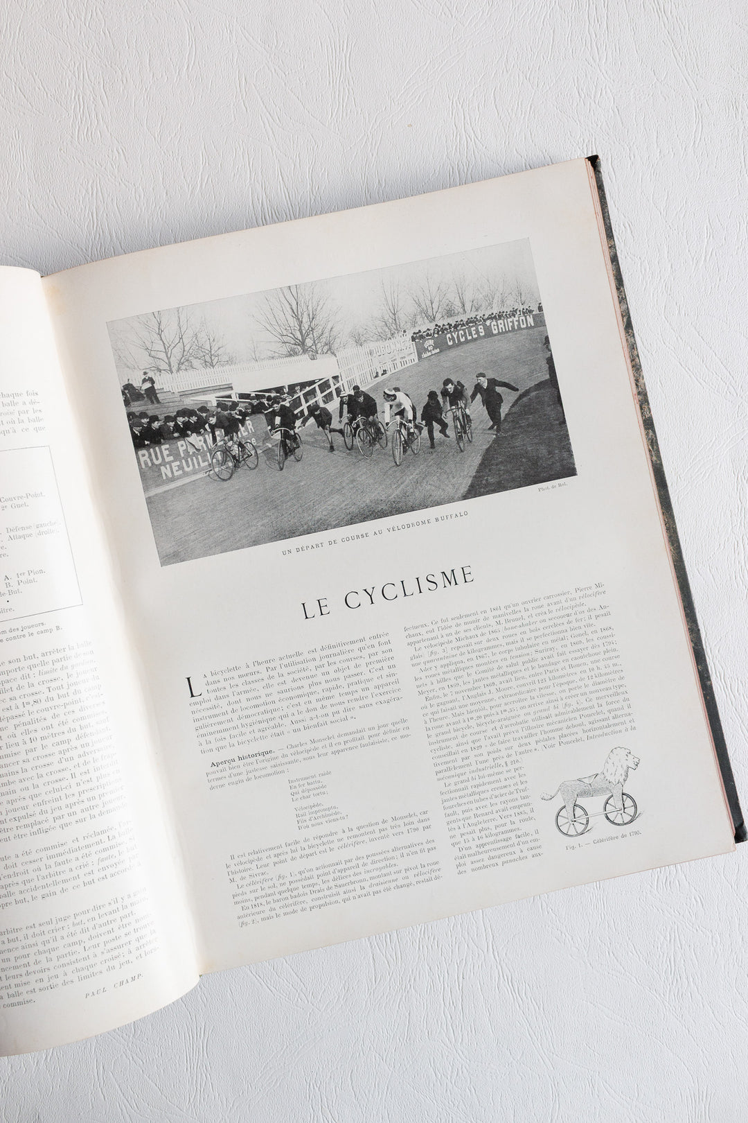 "les sports modernes illustrés" book circa 1905