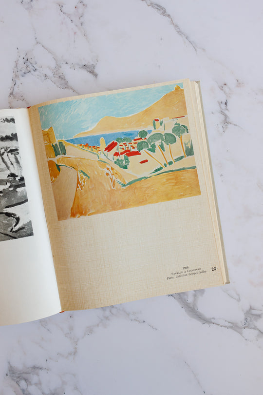 vintage French art book, “H. Matisse”