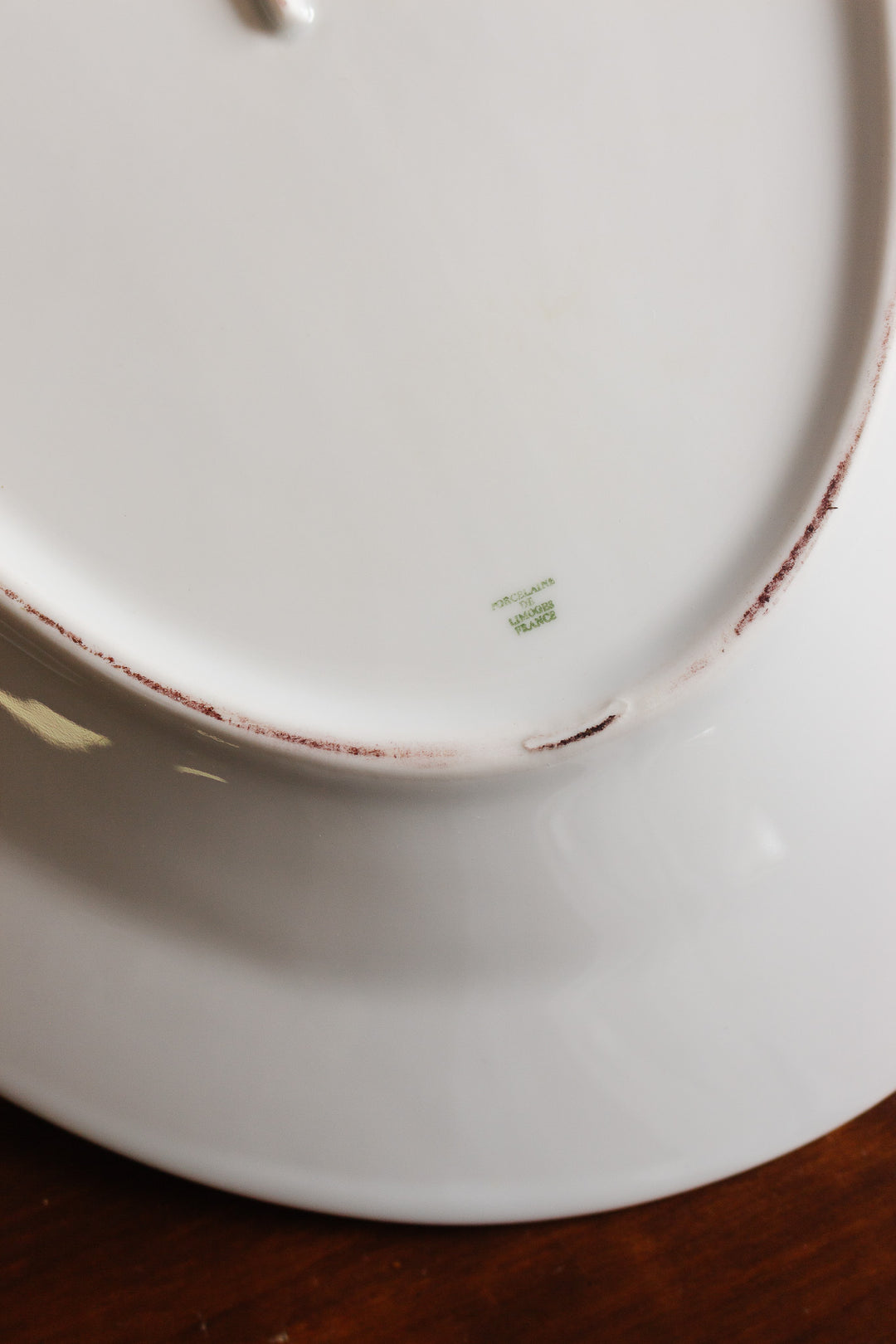 midcentury french porcelaine de limoges fish platter