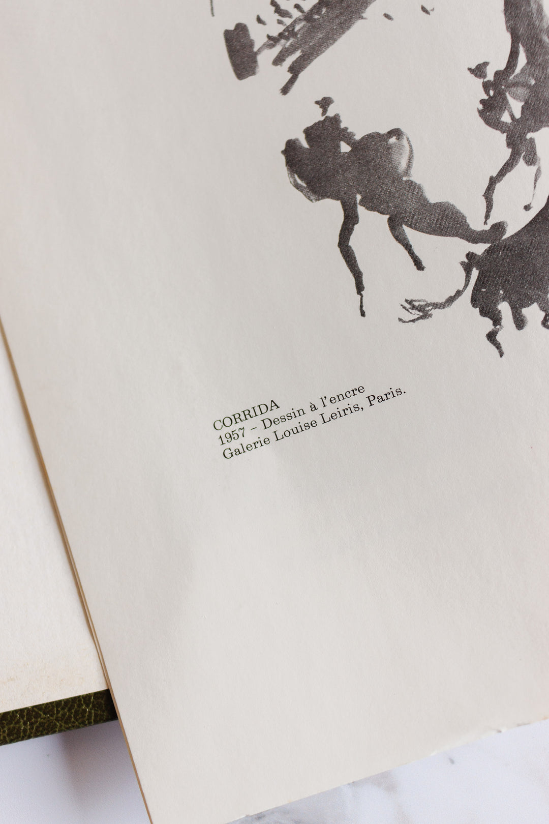 vintage French art book, “Picasso”