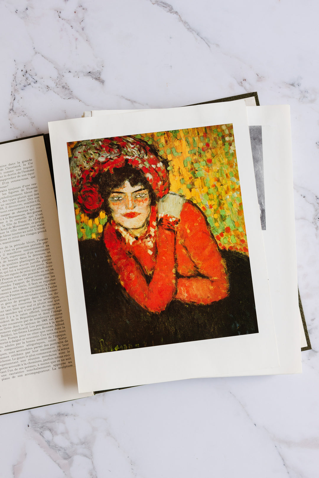 vintage French art book, “Picasso”