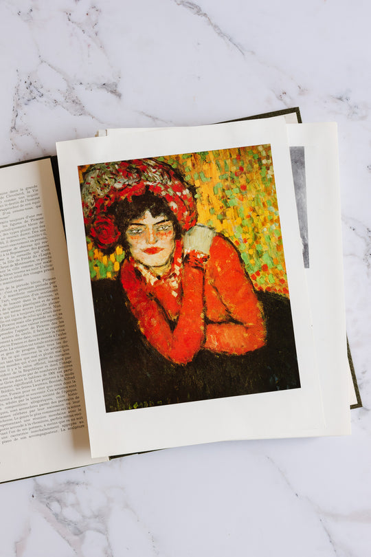 vintage French art book, “Picasso”