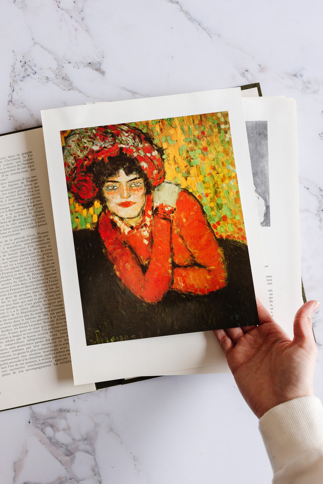 vintage French art book, “Picasso”