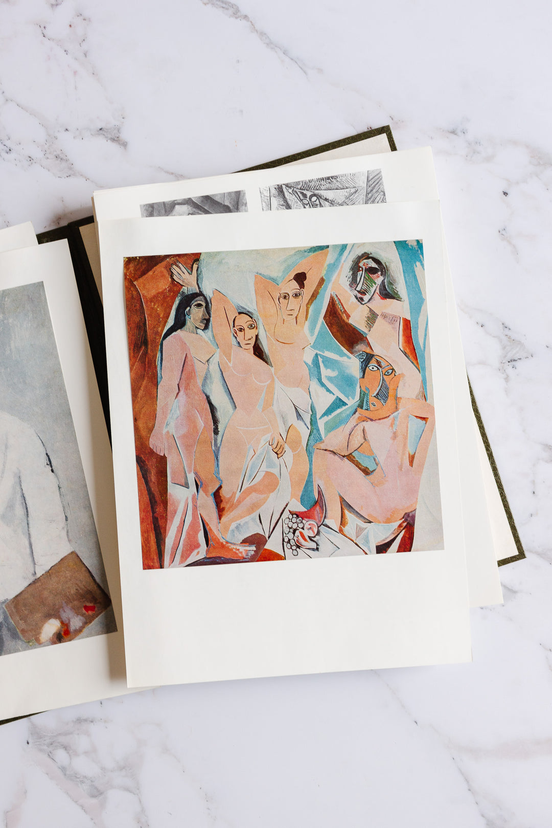 vintage French art book, “Picasso”