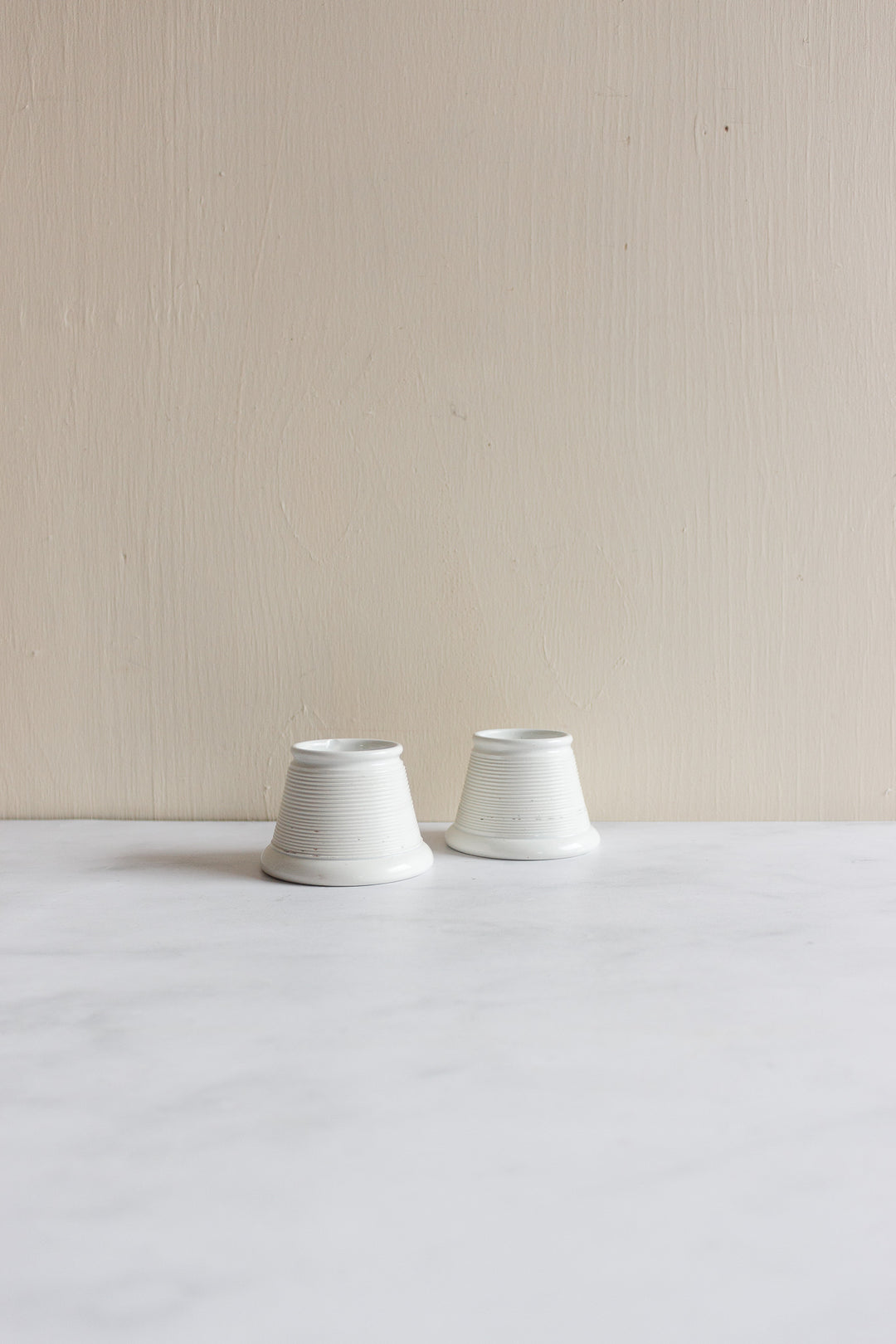 antique French porcelain match strike