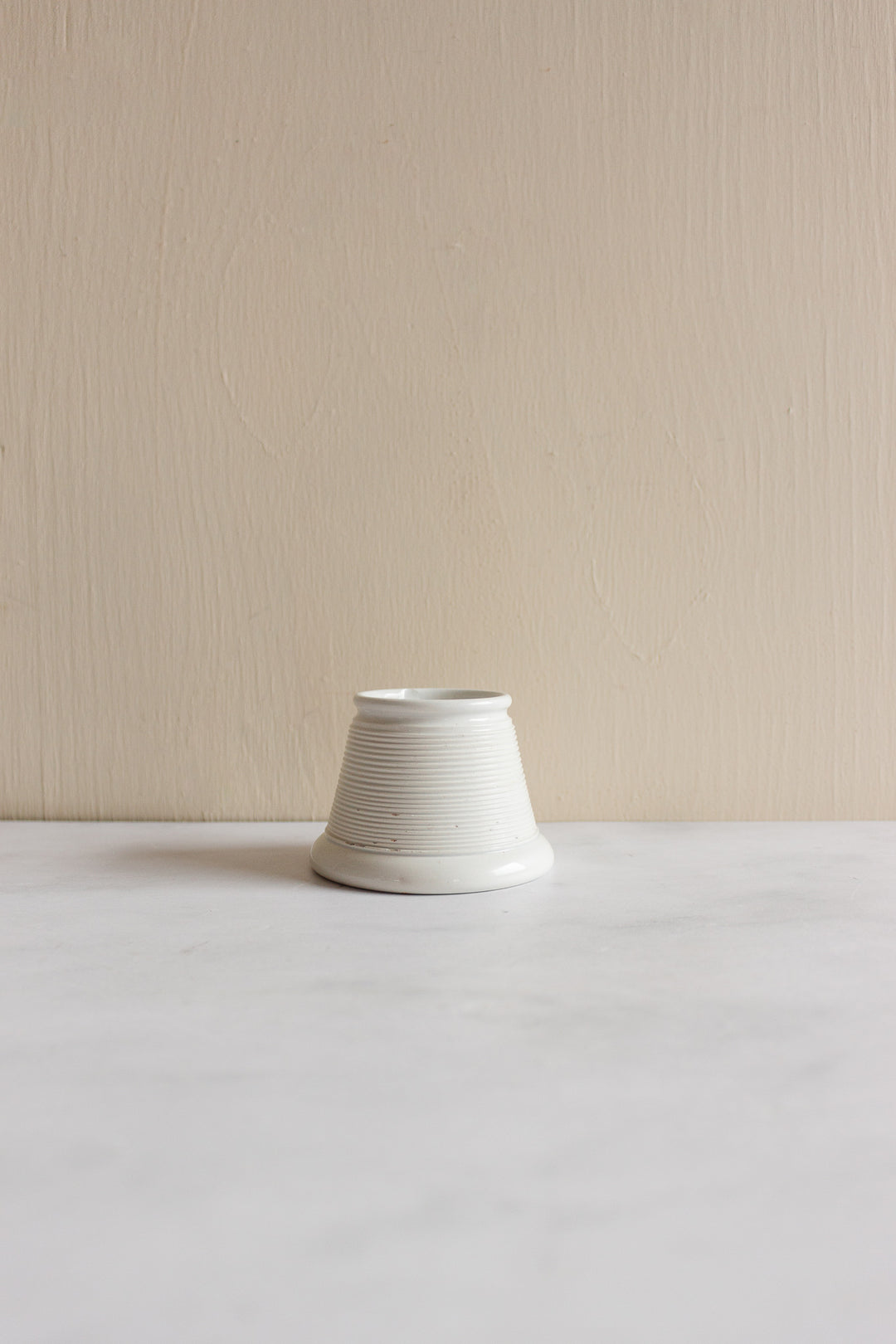 antique French porcelain match strike