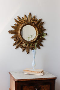 midcentury starburst mirror