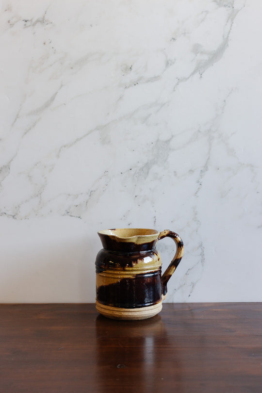 antique french dieulefit pitcher