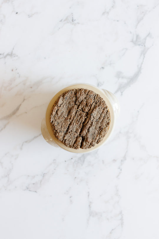 Antique french stoneware confit pot