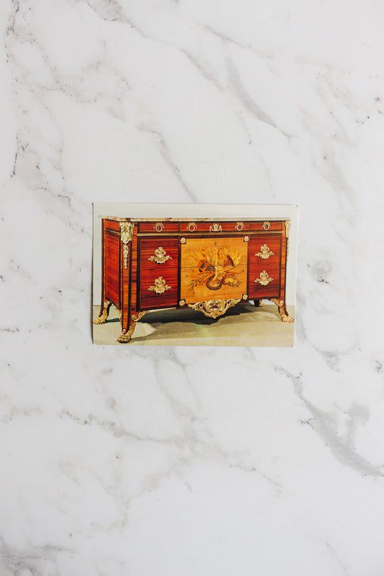 set of vintage french art postcards