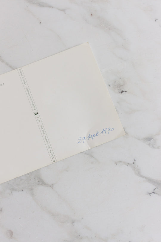 set of vintage french art postcards