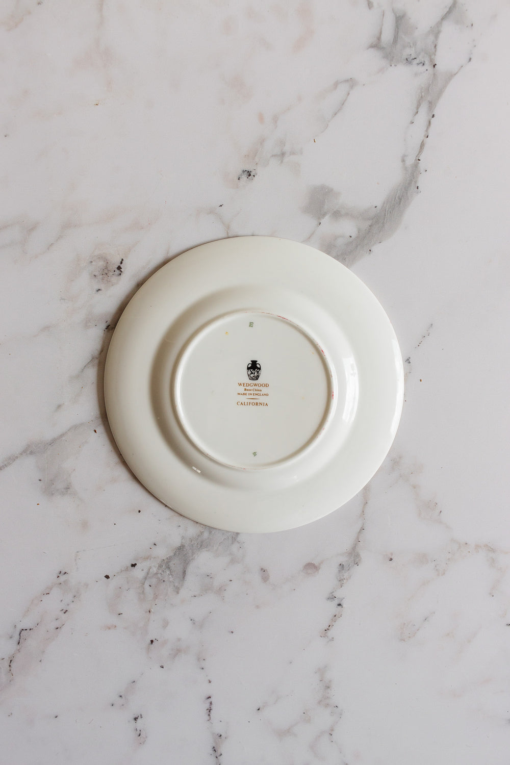 pair of vintage Wedgwood "California" plates