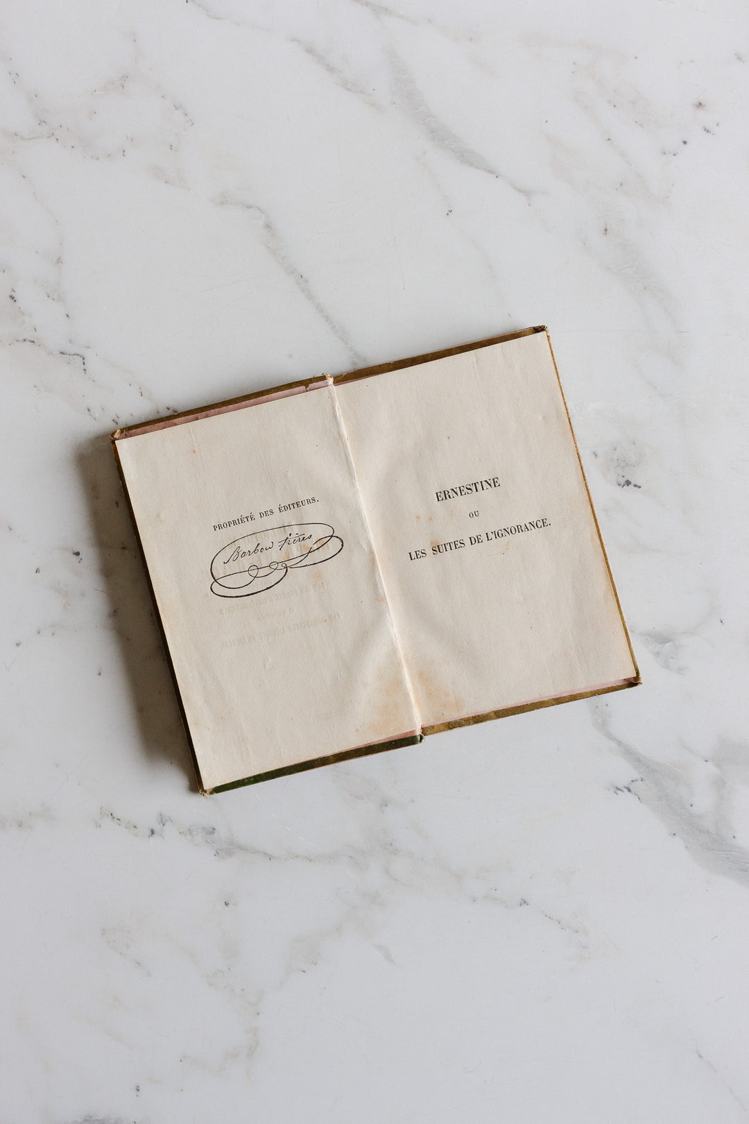 ernestine ou les suites de l'ignorance