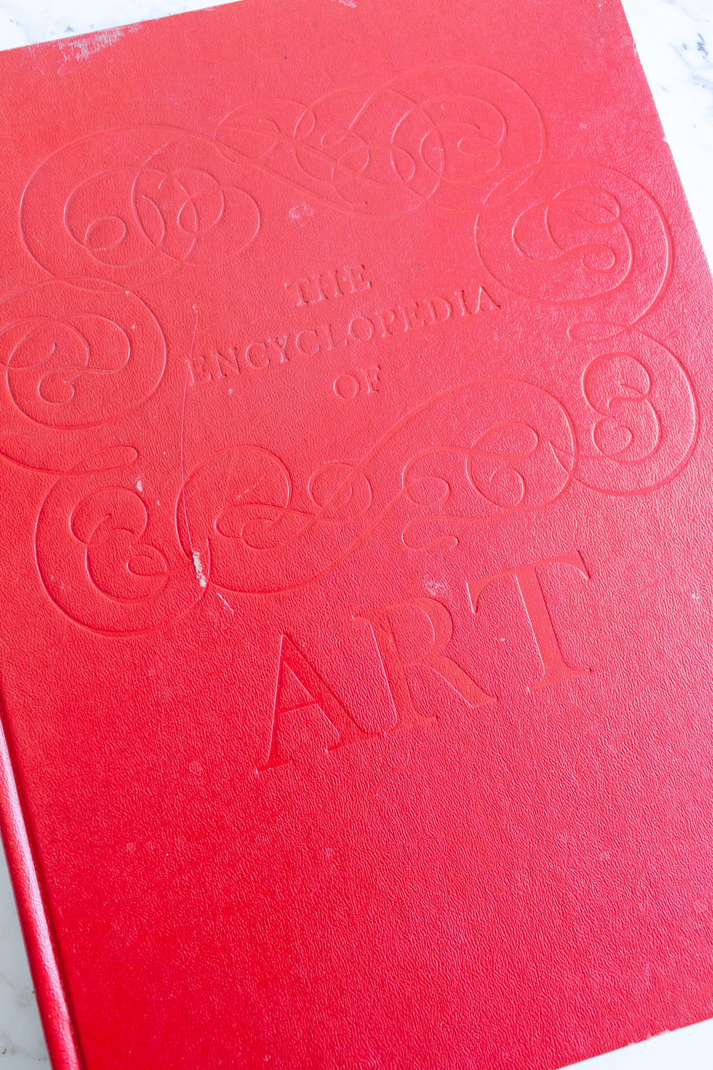 encyclopedia of art vintage book