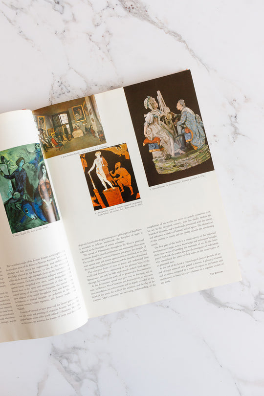 encyclopedia of art vintage book