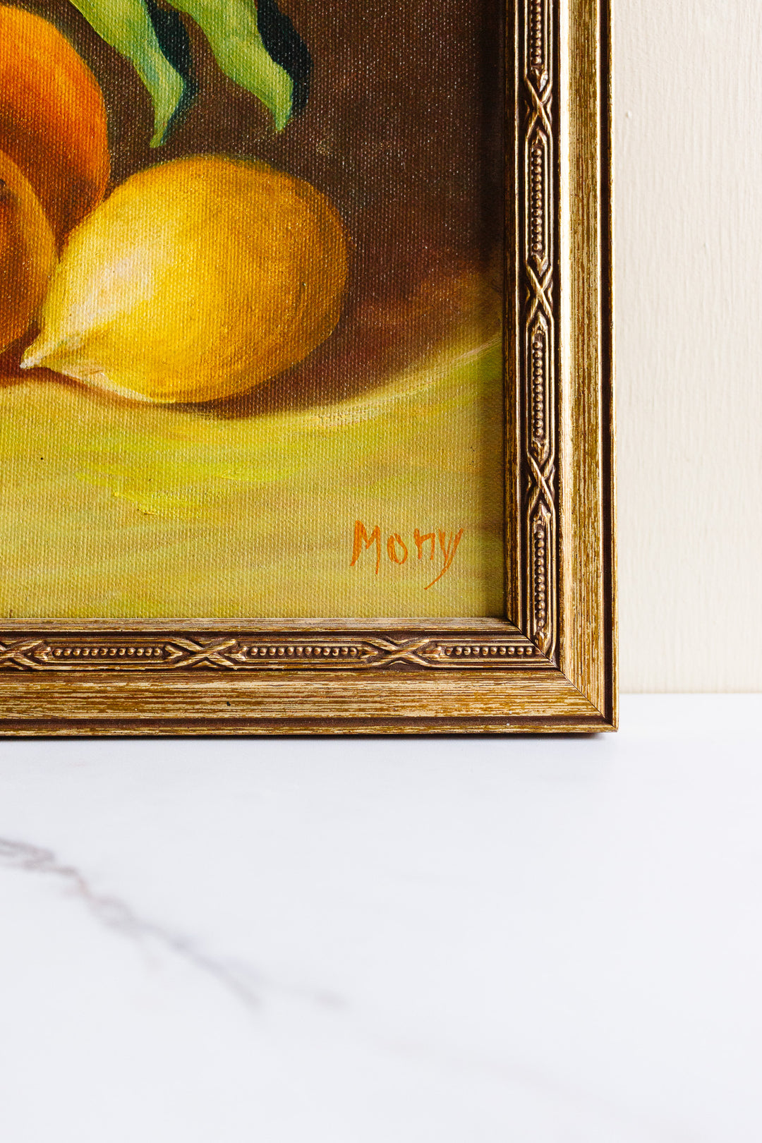 citrons sur la table