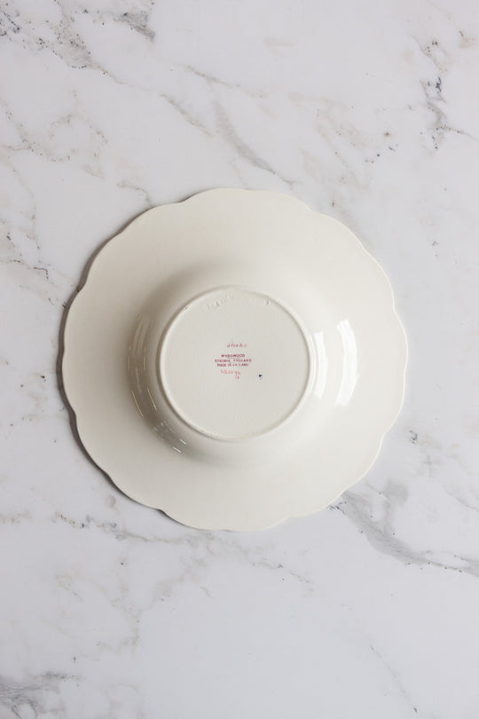 vintage wedgwood barlaston "dianthus" soup bowls, set of 8