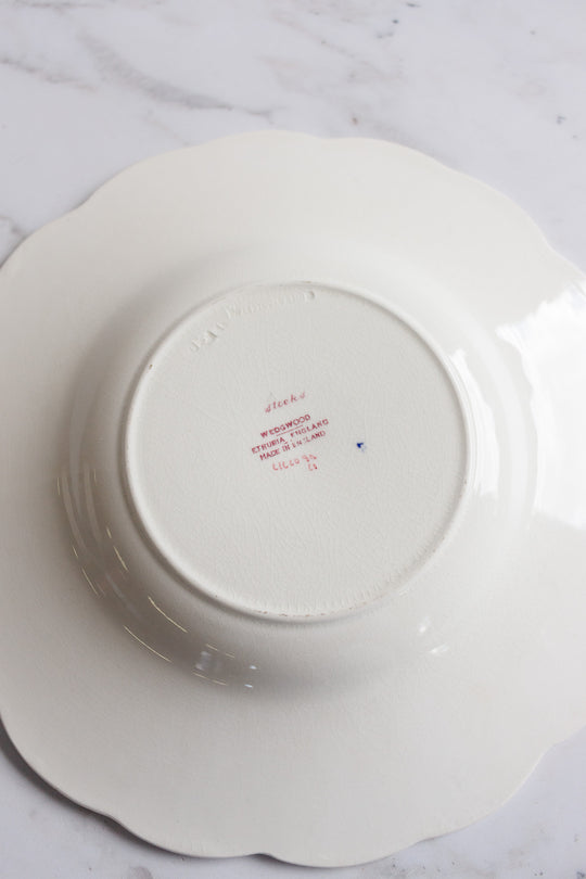 vintage wedgwood barlaston "dianthus" soup bowls, set of 8
