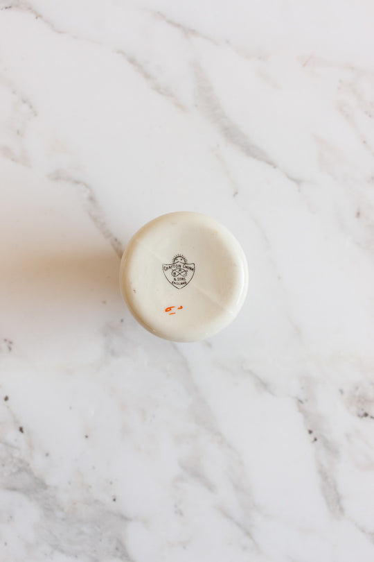 vintage European miniature souvenir porcelain vessels
