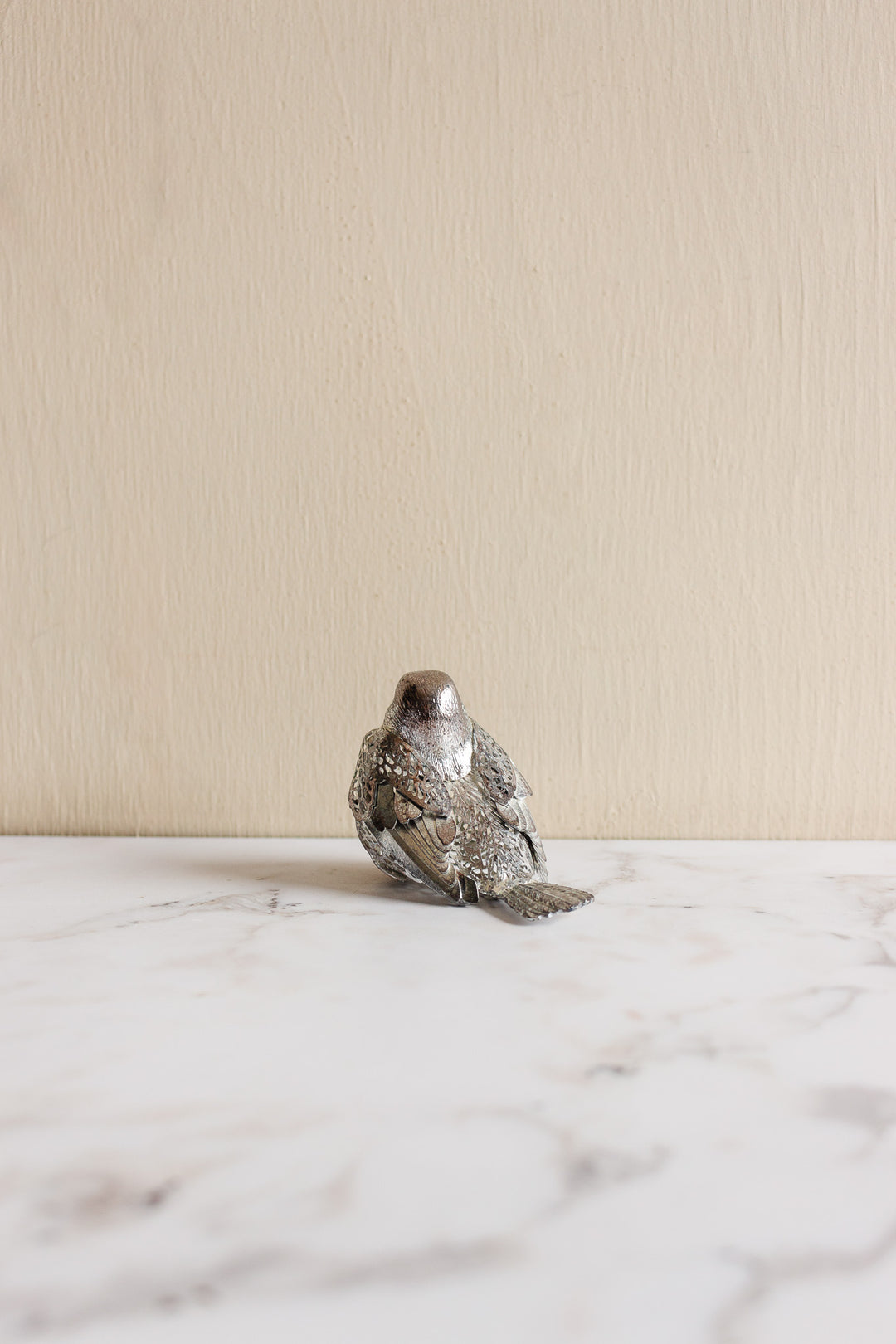 vintage french cristofle "lumière d'argent" oiseau