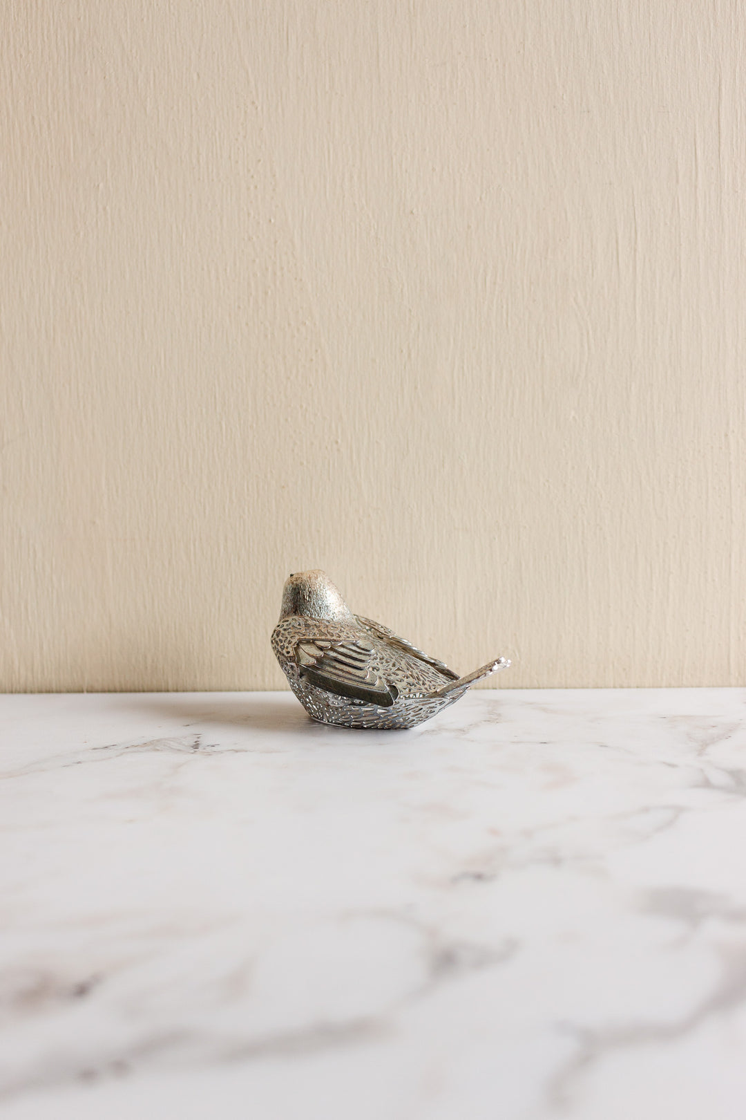 vintage french cristofle "lumière d'argent" oiseau
