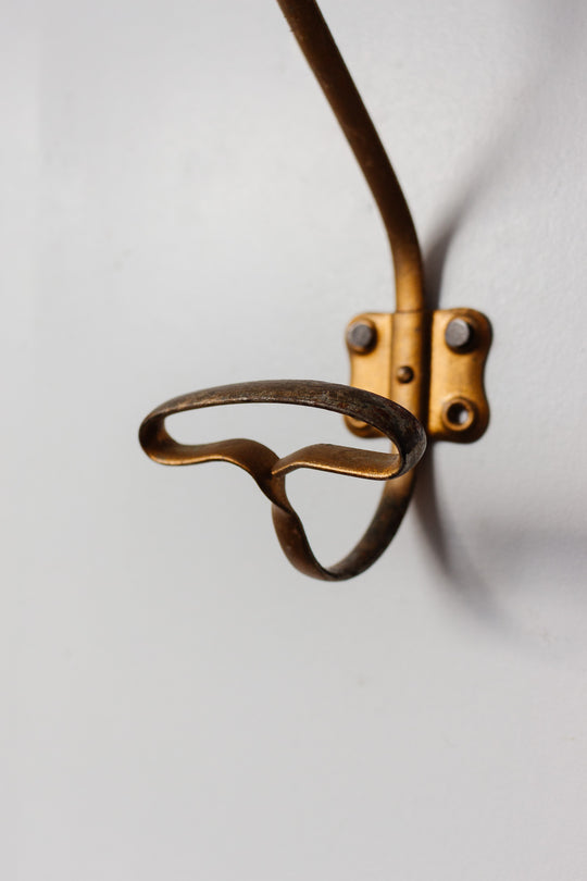 antique french metal hook