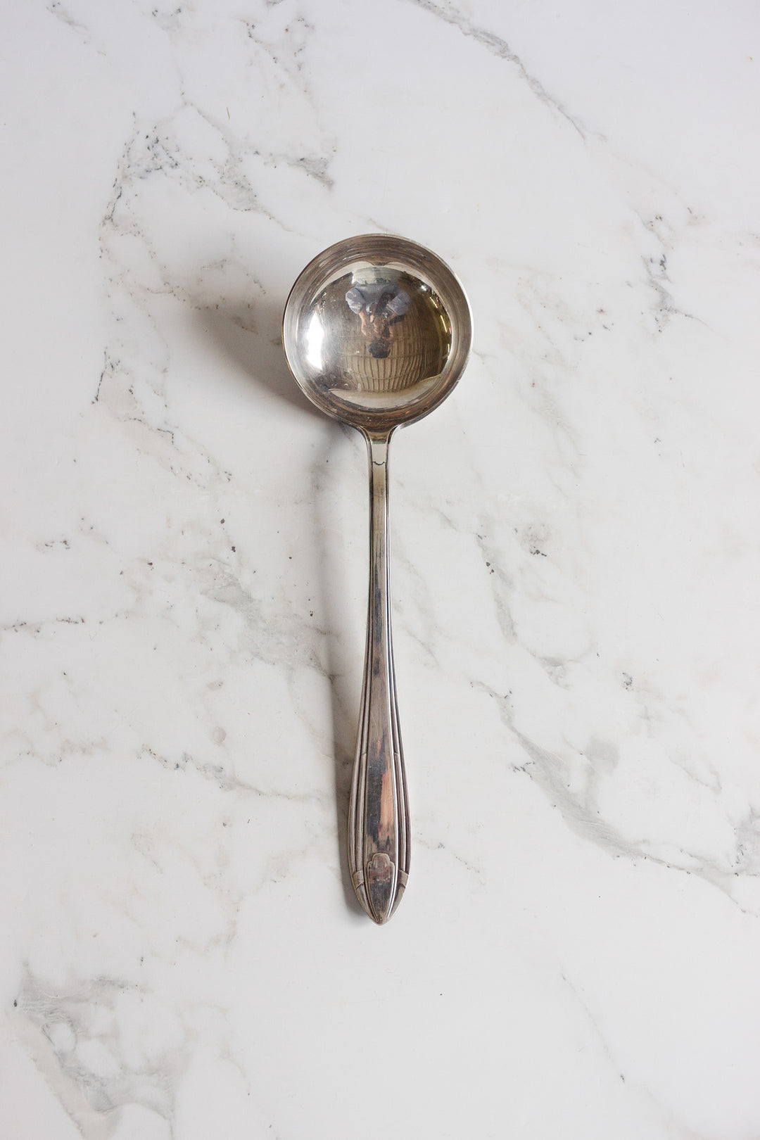 art deco french sauce spoon
