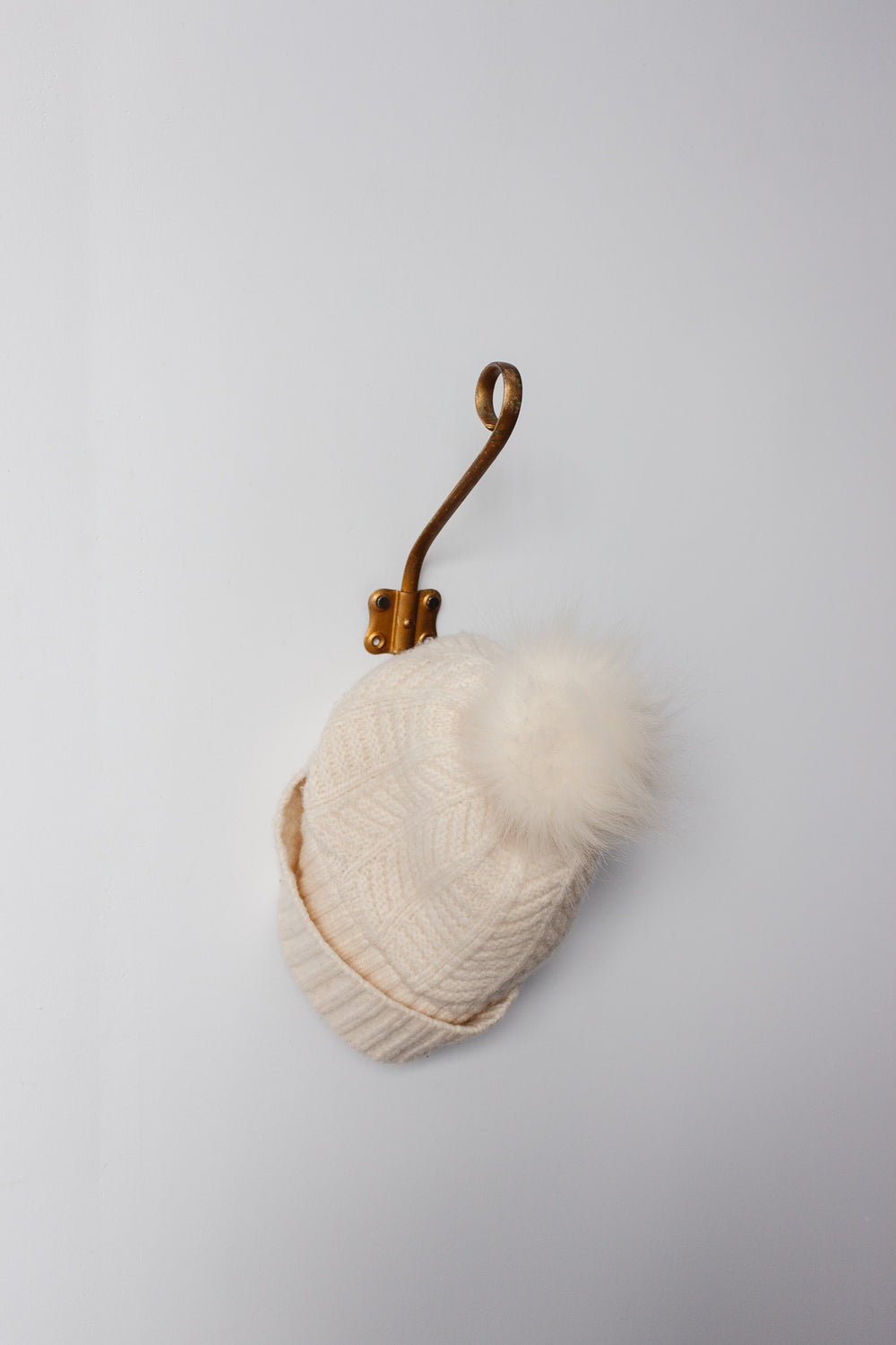 antique french metal hook