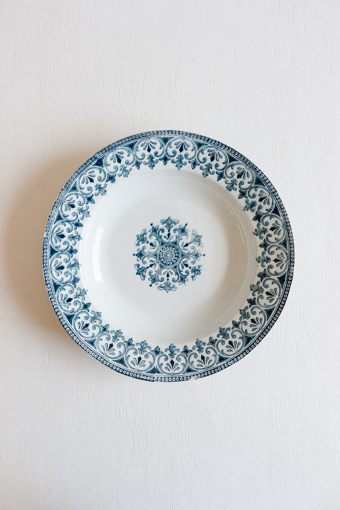 faiencerie de badonviller "oriental" bowls, set of 5