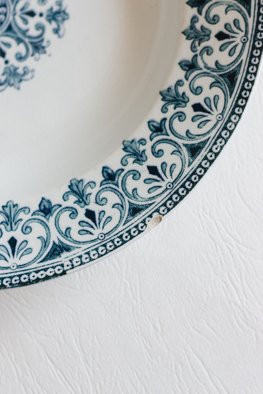 faiencerie de badonviller "oriental" bowls, set of 5