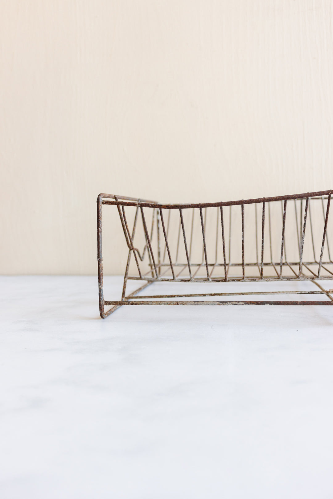 1930s french wire dish drying rack