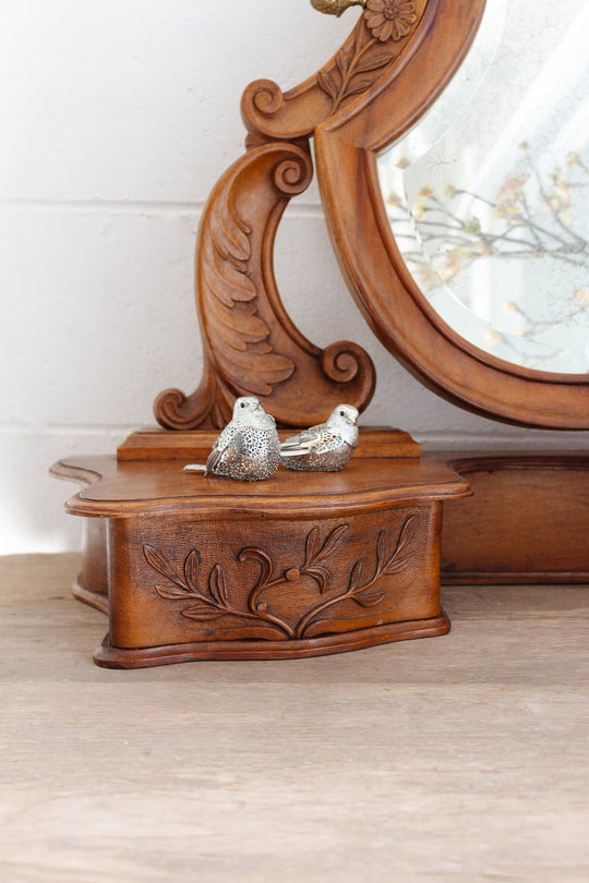vintage french cristofle "lumière d'argent" oiseau