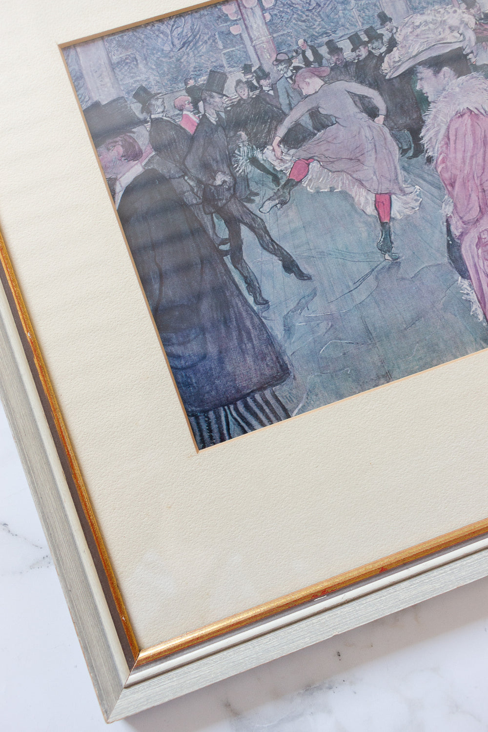 dance at the moulin rouge by Toulouse-Lautrec
