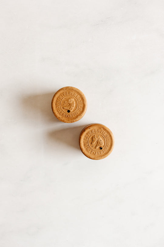 pair of rare antique French “J.Thiriez Père & Fils” spool dispensers