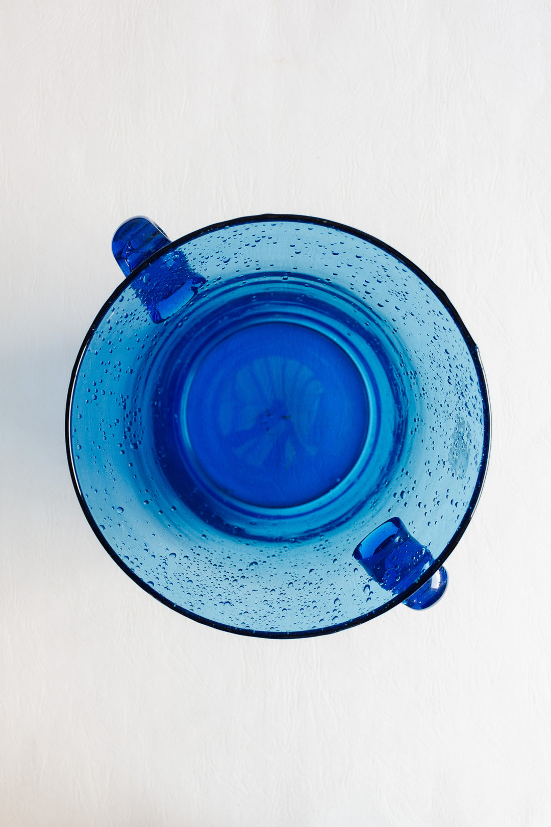 midcentury french blue biot champagne bucket