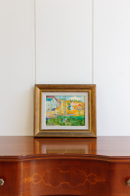 landscape in Brittany by Paul Gauguin