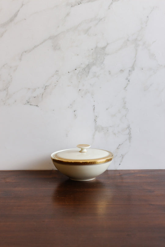 vintage german Hutschenreuther covered ceramic dish